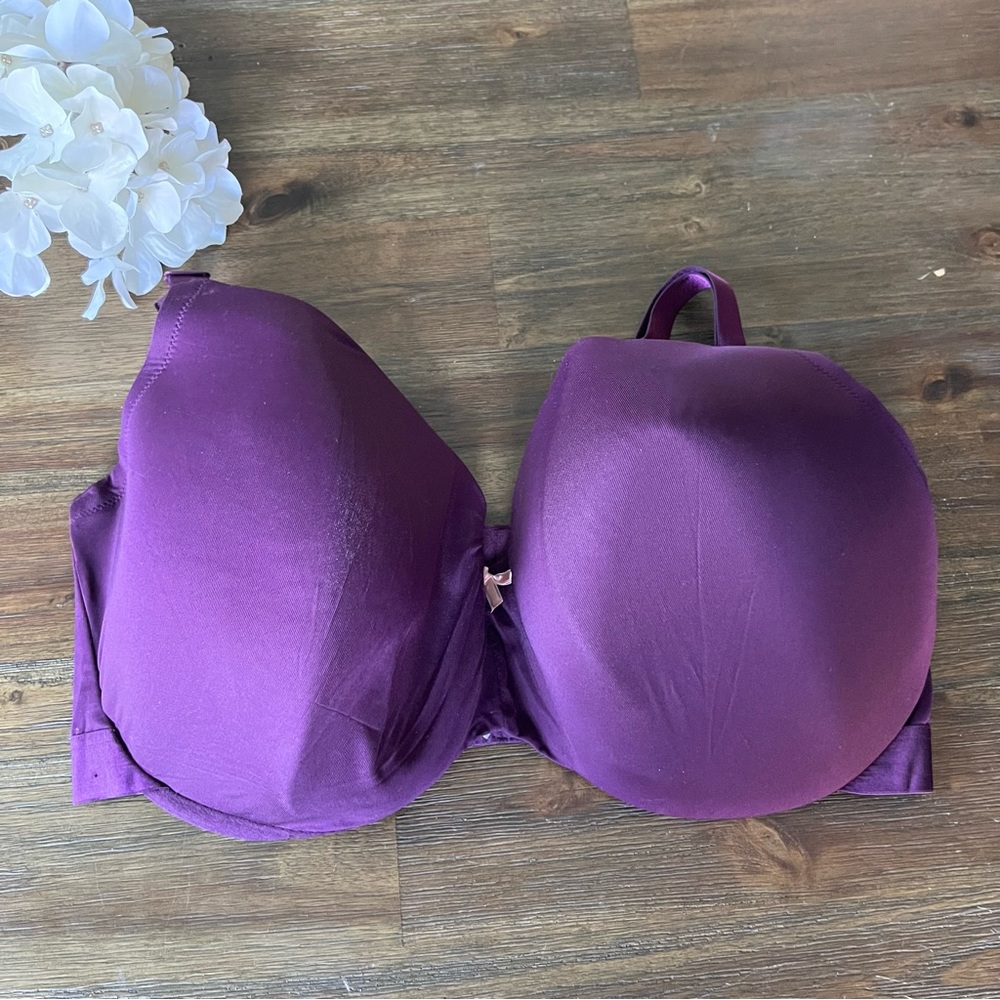 Purple Women's T-Shirt Bra - Smooth Full Coverage